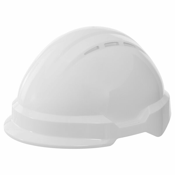 Delta Plus AMER CLIMBING T2 PEAK Hard Hat, Non-Vented, White WEL22201WH